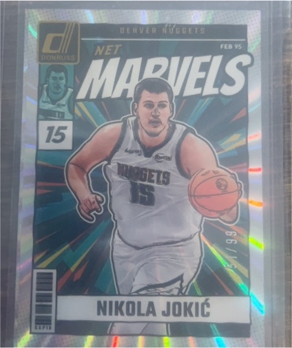 2024-25 Donruss Net Marvels #2 Nikola Jokić — front