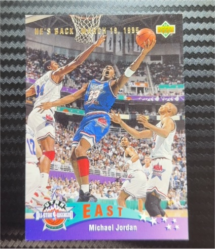 1992-93 Upper Deck #425 Michael Jordan East All Star Weekend — front