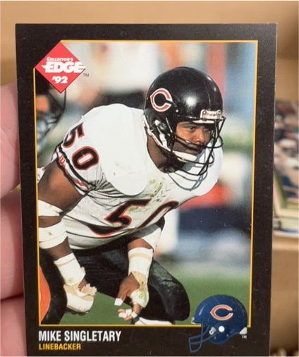 1992 Collector's Edge #15 Mike Singletary — front