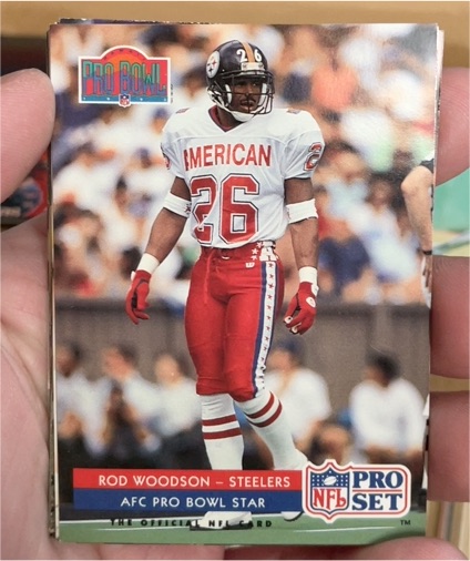 1992 Pro Set #399 Rod Woodson — front