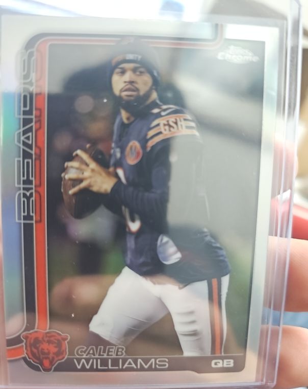 2025 Topps Chrome #52 Caleb Williams — front