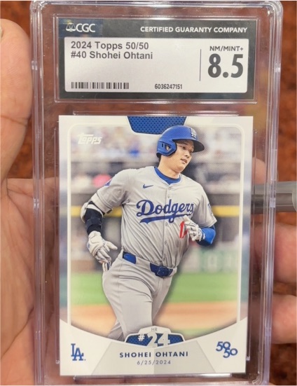 2024 Topps 50/50 #40 Shohei Ohtani — front