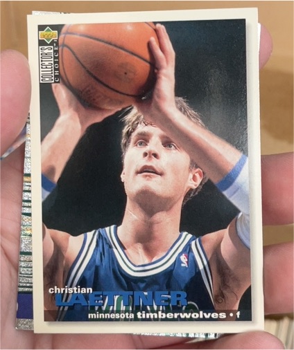 1995-96 Upper Deck Collector's Choice #124 Christian Laettner — front