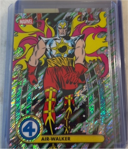 2026 Topps Finest Fantastic Four #005 Air-Walker — front