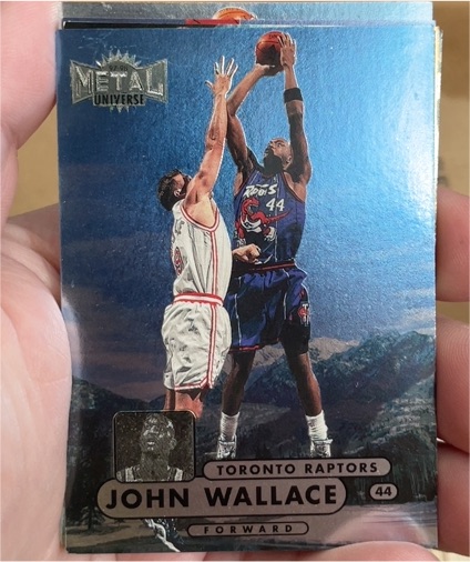 1997-98 Skybox Metal Universe Championship #24 John Wallace — front
