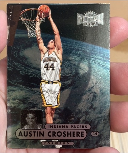 1997-98 Skybox Metal Universe Championship #38 Austin Croshere — front