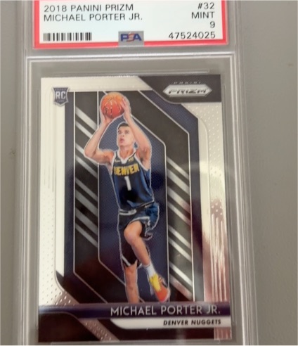 2018 Panini Prizm #32 Michael Porter Jr. — front