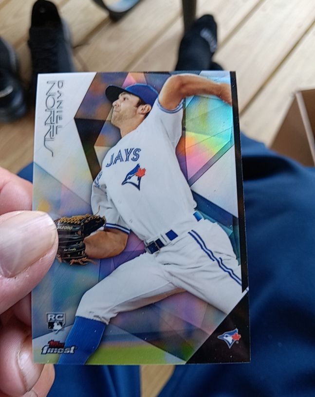 2015 Topps Finest #36 Daniel Norris Rookie — front