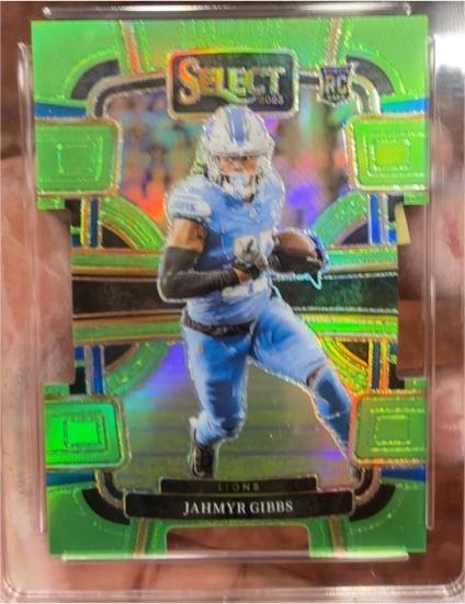 2023 Panini Select #34 Jahmyr Gibbs — front