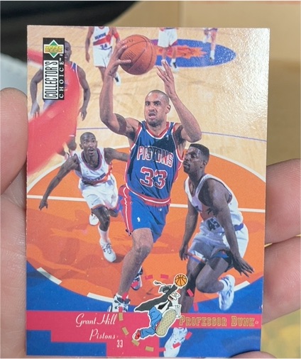 1995-96 Upper Deck Collector's Choice #198 Grant Hill — front