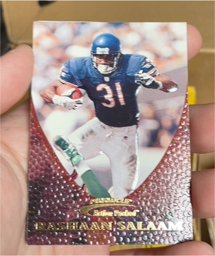 1997 Pinnacle Action Packed #7 Rashaan Salaam — front