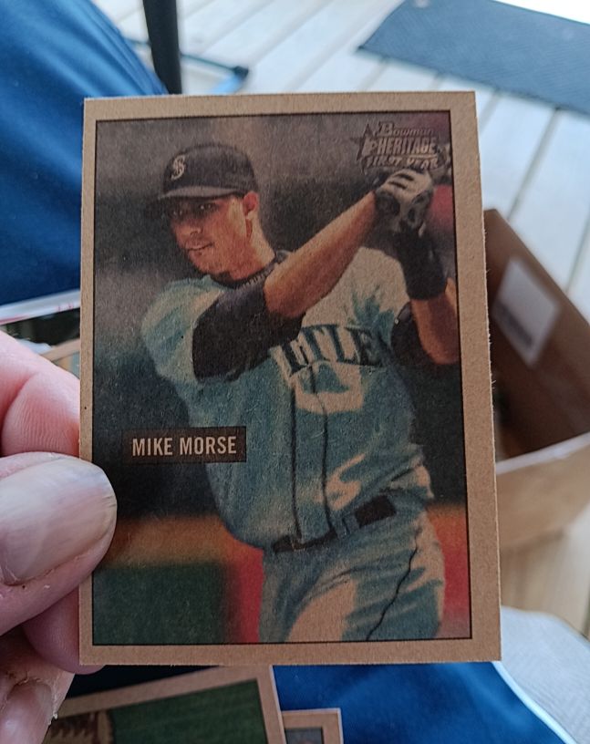 2005 Bowman Heritage #292 Mike Morse — front