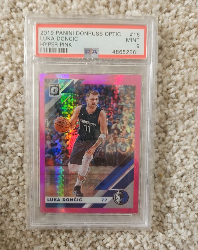 2019 Panini Donruss Optic #16 Luka Doncic — front