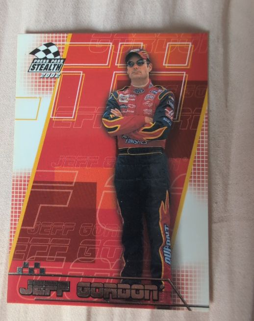 2002 Press Pass Stealth #30 Jeff Gordon — front