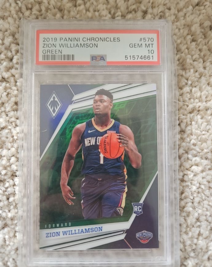 2019 Panini Chronicles Phoenix #570 Zion Williamson — front
