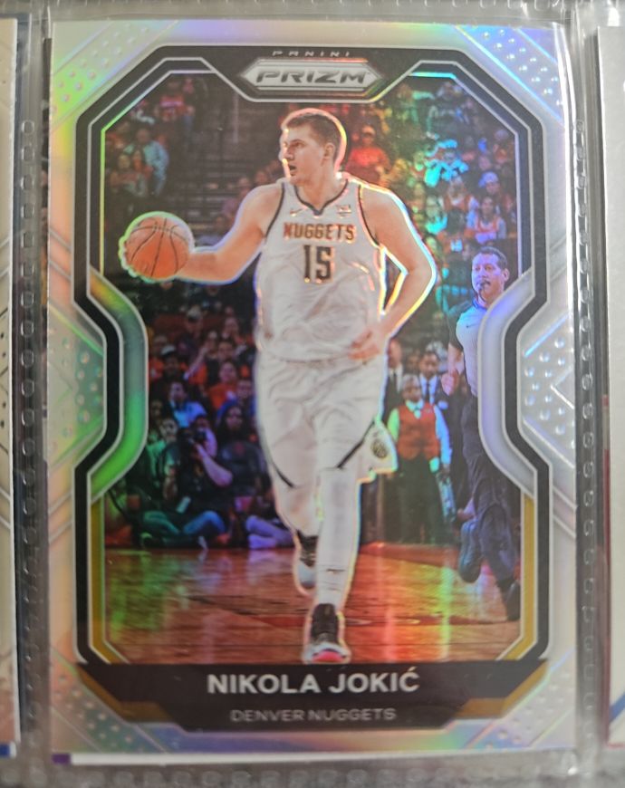 2020-21 Panini Prizm #114 Nikola Jokić — front