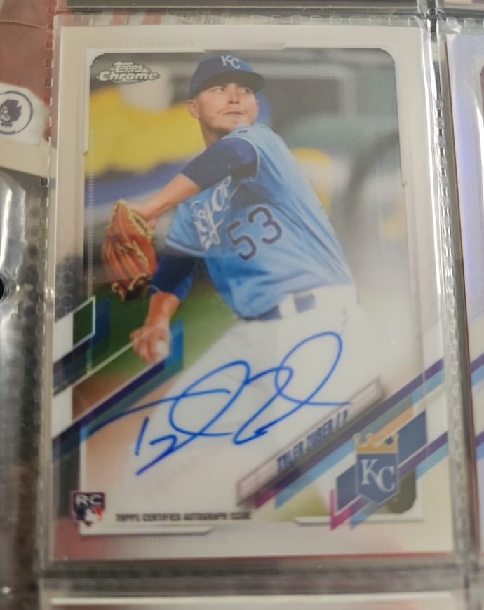 2021 Topps Chrome #RA-TZ Tyler Zuber — front