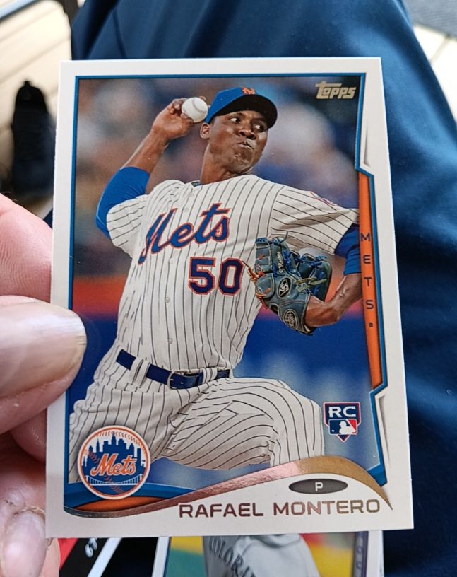2014 Topps Update #US-278 Rafael Montero — front