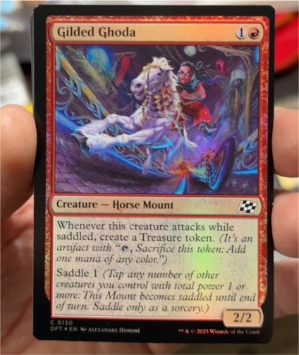 2025 Magic: The Gathering #130 Gilded Ghoda — front