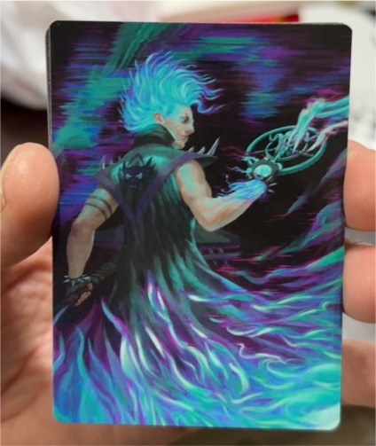 2024 Magic: The Gathering Aetherdrift Art Series #7 Winter, Cursed Rider — front