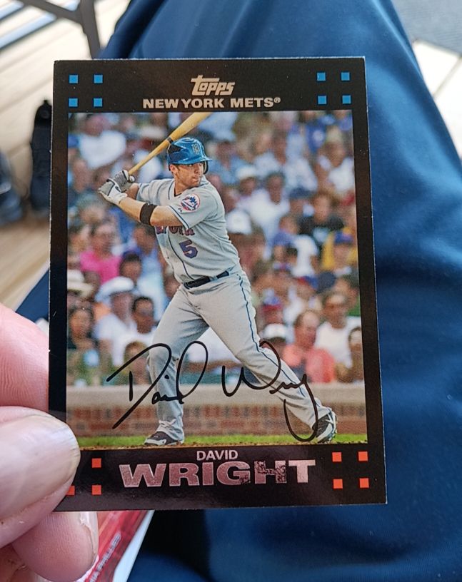 2007 Topps #260 David Wright — front