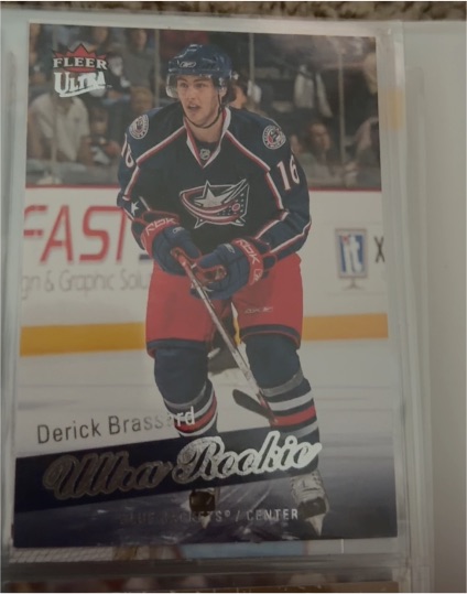 2008-09 Fleer Ultra #201 Derick Brassard — front