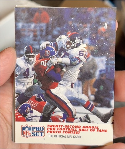 1990 Pro Set #791 Gary Reasons / Bobby Humphrey — front