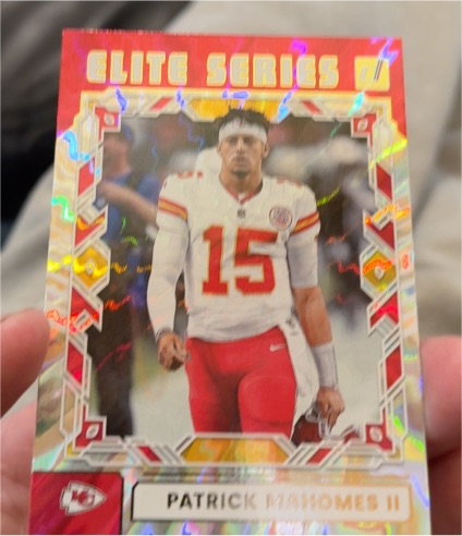 2025 Donruss Elite Series #TES-PMA Patrick Mahomes II — front