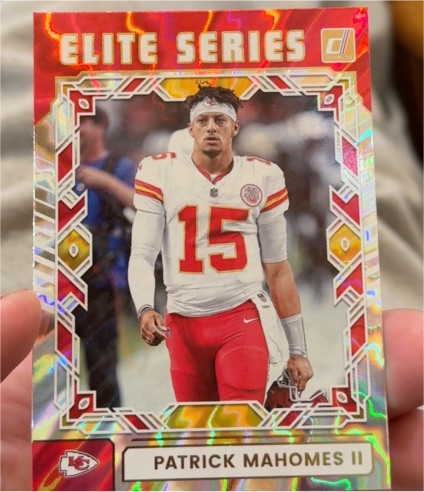 2025 Panini Donruss Elite Series #TES-PMA Patrick Mahomes II — front