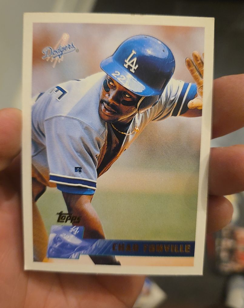 1996 Topps #402 Chad Fonville — front