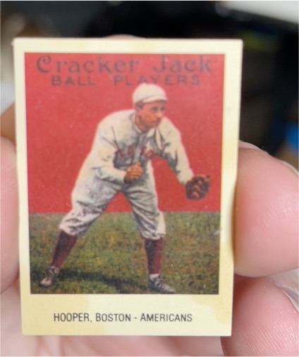 1993 Cracker Jack Ball Players Mini #35 Harry B. Hooper Boston Americans — front