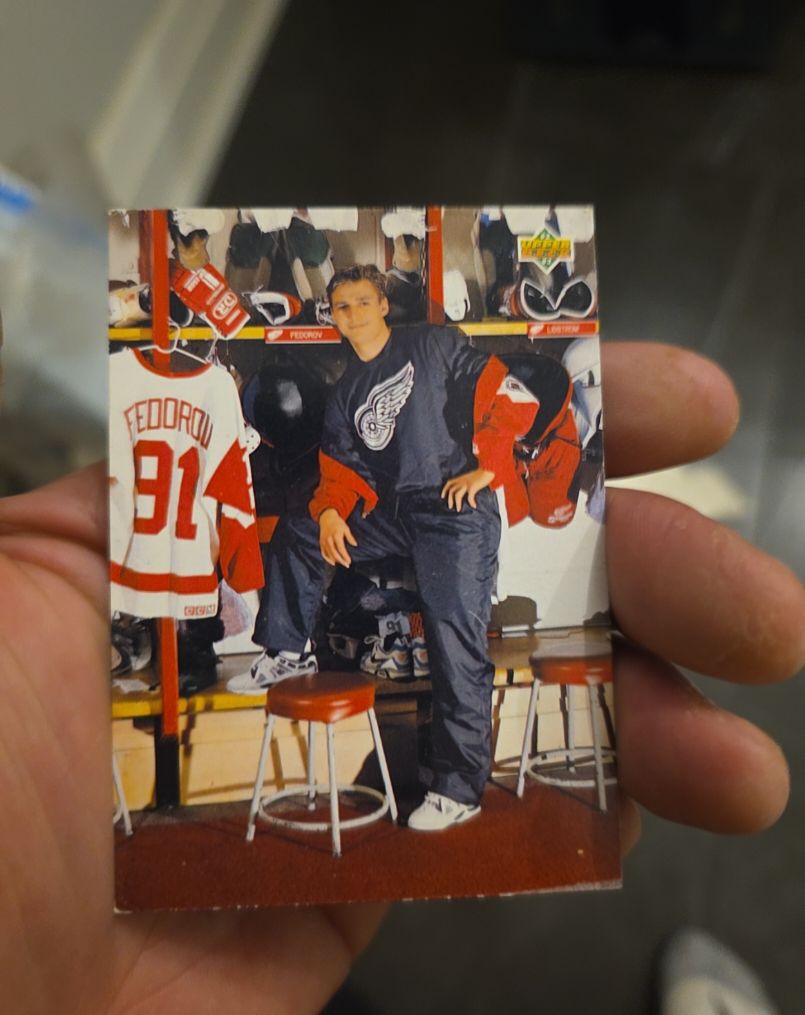 1992-93 Upper Deck #632 Sergei Fedorov — front