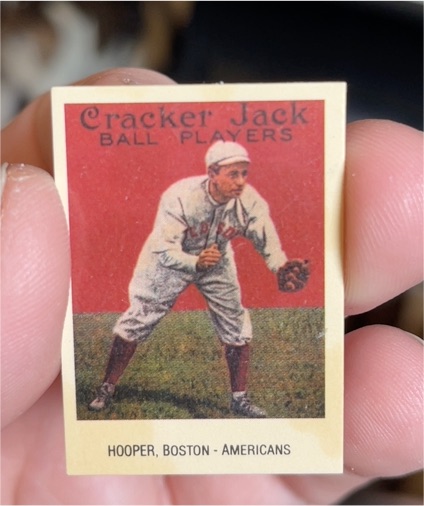 1993 Cracker Jack Ball Players Mini #35 Harry B. Hooper Boston Americans — front
