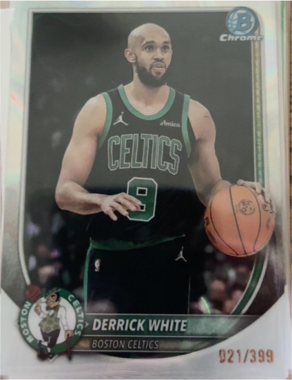 2025-26 Topps Chrome #71 Derrick White — front