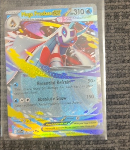 2026 Pokémon Mega Froslass EX #047 — front
