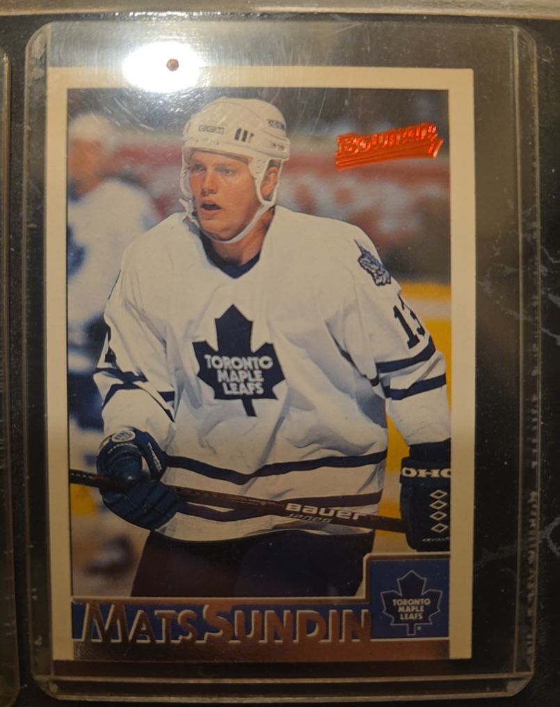 1995 Bowman #49 Mats Sundin — front