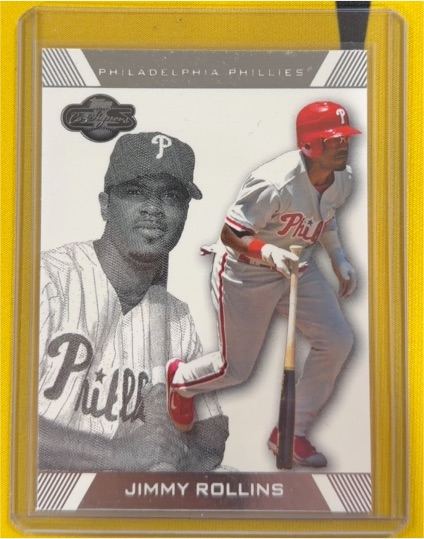 2007 Topps Co-Signers #42 Jimmy Rollins — front