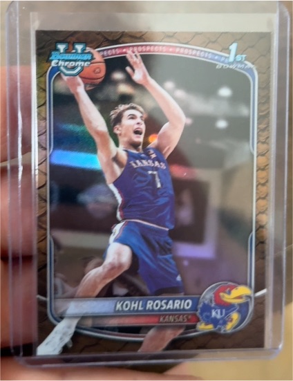 2025-26 Bowman Chrome #BCP-95 Kohl Rosario — front
