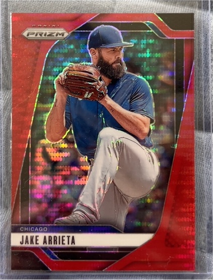 2025 Panini Prizm #181 Jake Arrieta — front