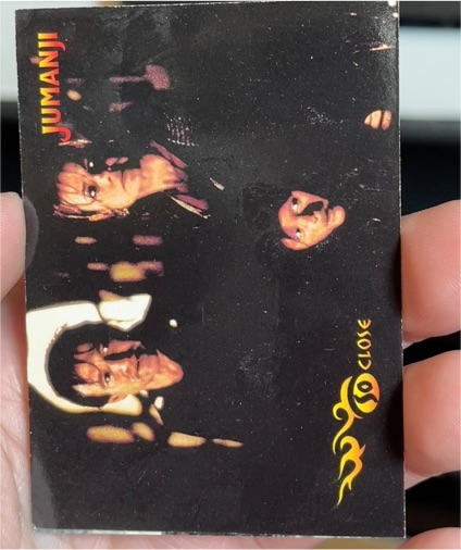 1995 SkyBox Jumanji #S1 Robin Williams — front