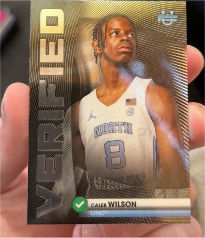 2025-26 Topps Bowman Chrome #BV-9 Caleb Wilson — front