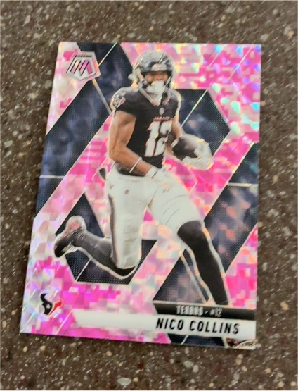 2025 Panini Mosaic #245 Nico Collins — front