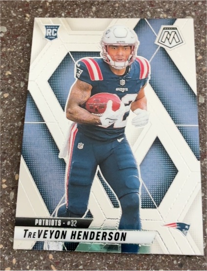 2025 Panini Mosaic #325 TreVeyon Henderson — front