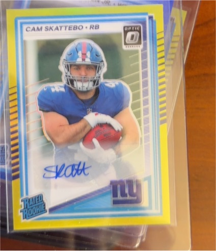 2025 Panini Donruss Optic #228 Cam Skattebo — front