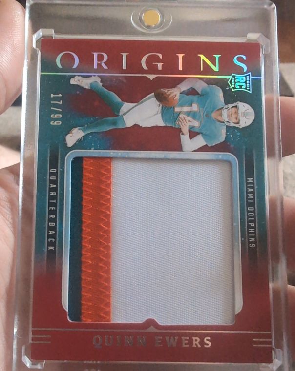 2025 Panini Origins #RJY-QES Quinn Ewers — front
