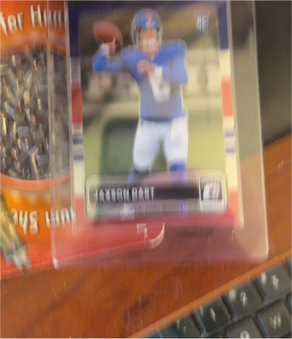 2025 Panini Donruss Optic #2 Jaxson Dart Rookie Throwback — front