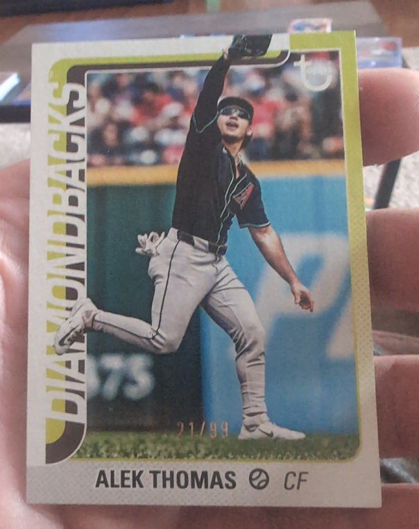 2025 Topps Series 2 #428 Alek Thomas — front