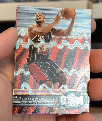 1997-98 Skybox Metal Universe #69 Othella Harrington — front