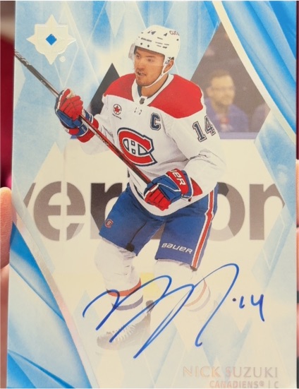 2021-22 Upper Deck Ice #40 Nick Suzuki — front