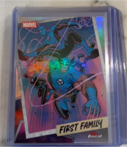 2026 Topps Finest Fantastic Four First Family #FF-17 — front